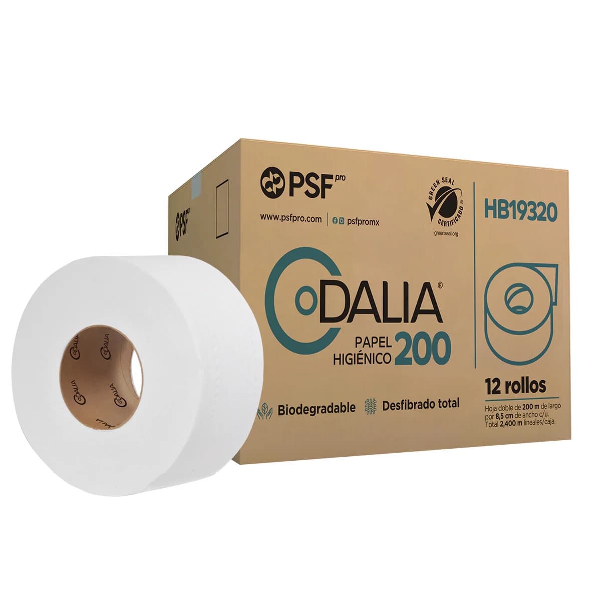 Higiénico Dalia 12/200